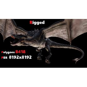 Dragon 8K Rigged model